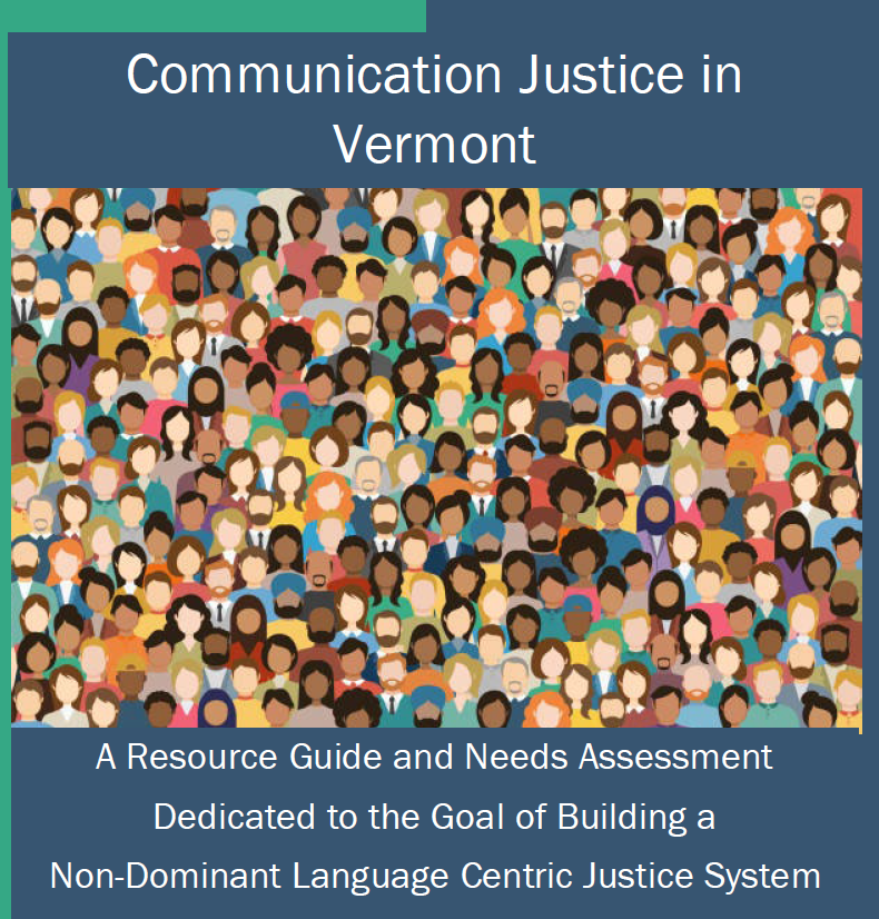 Cover image of Communication Justice in Vermont Guide